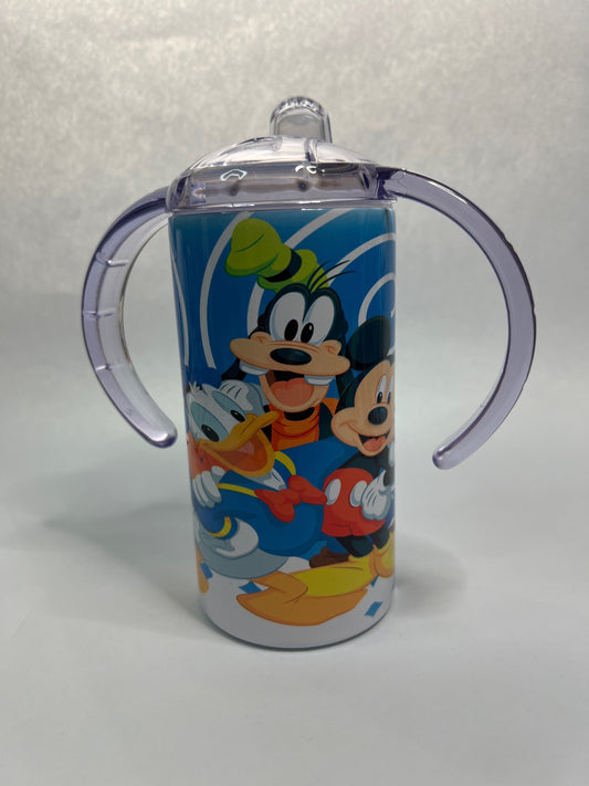 Mickey W/Friends Sippy